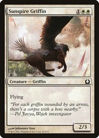 Sunspire Griffin, Return to Ravnica