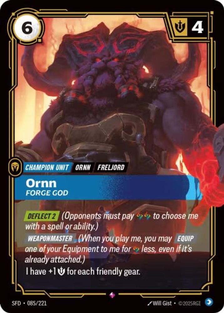 Ornn, Forge God