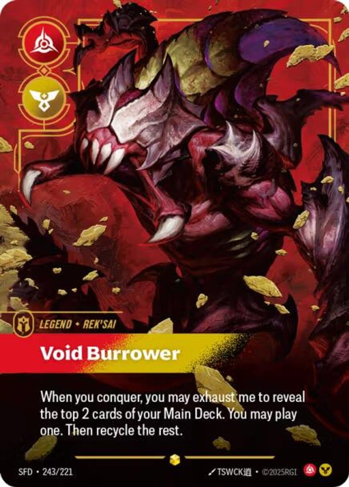 Rek'sai, Void Burrower (Overnumbered)