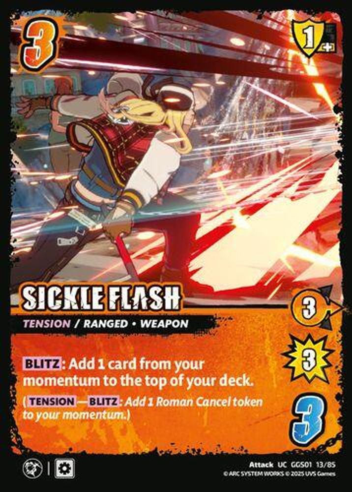 SICKLE FLASH, Standard, front