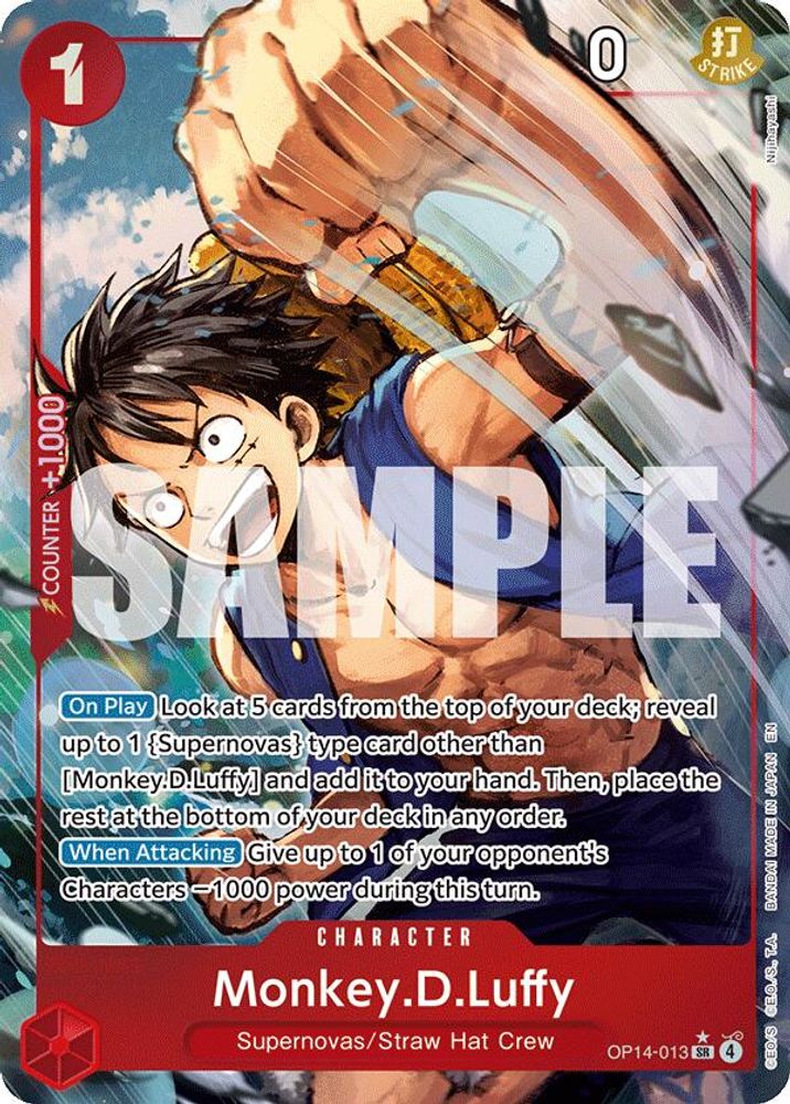 Monkey.D.Luffy - OP14-013 (Alternate Art)