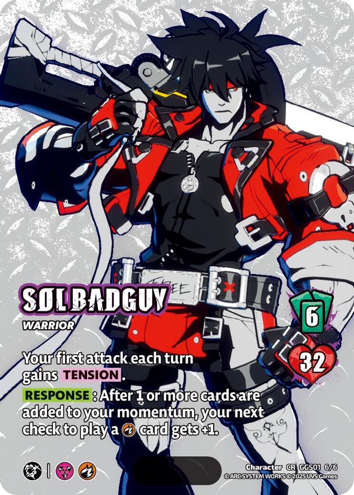 SOL BADGUY (Serial Numbered), Standard, front