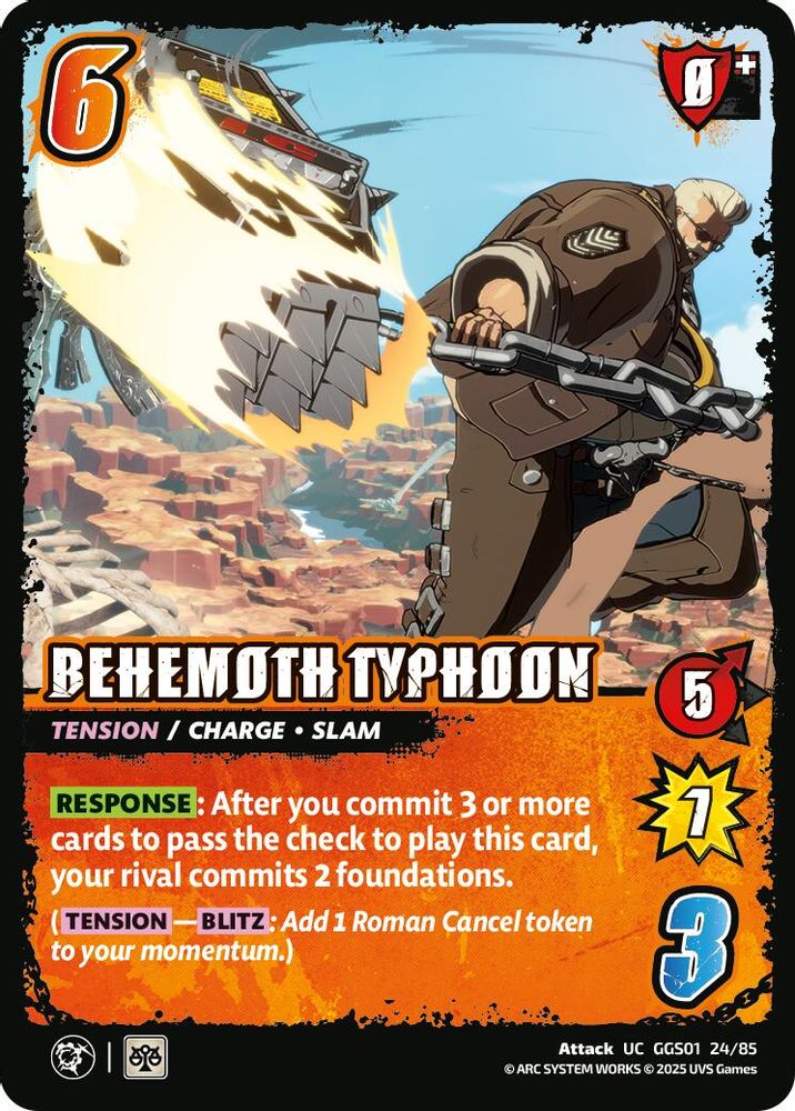 BEHEMOTH TYPHOON, Standard, front
