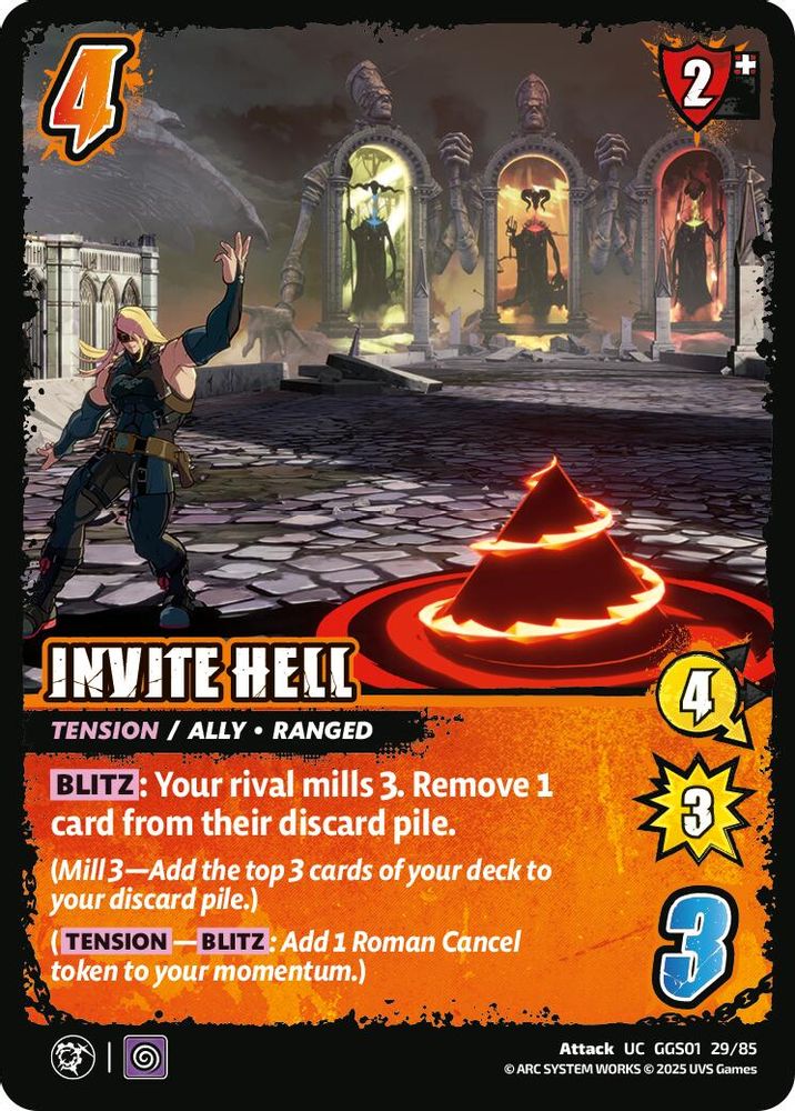 INVITE HELL, Standard, front