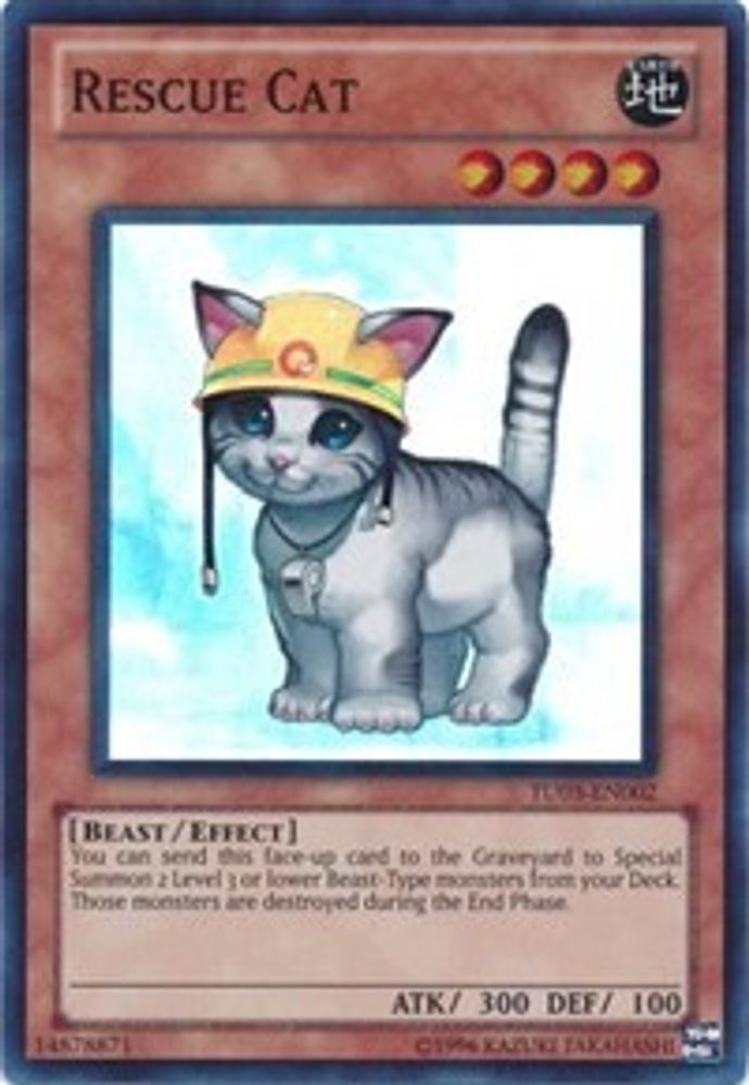 Rescue Cat, Unlimited, front