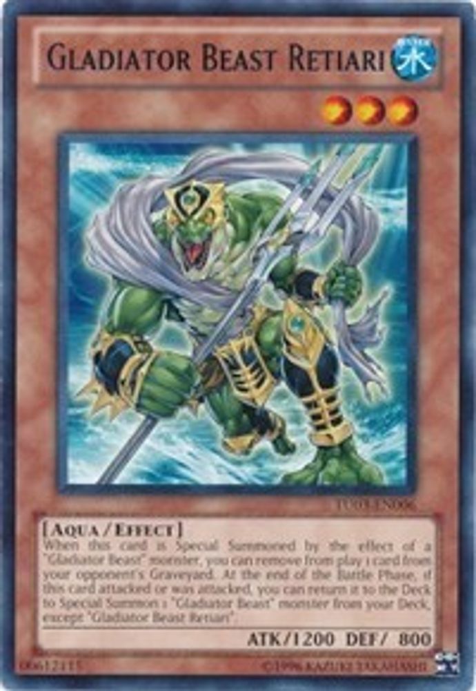 Gladiator Beast Retiari, Unlimited, front