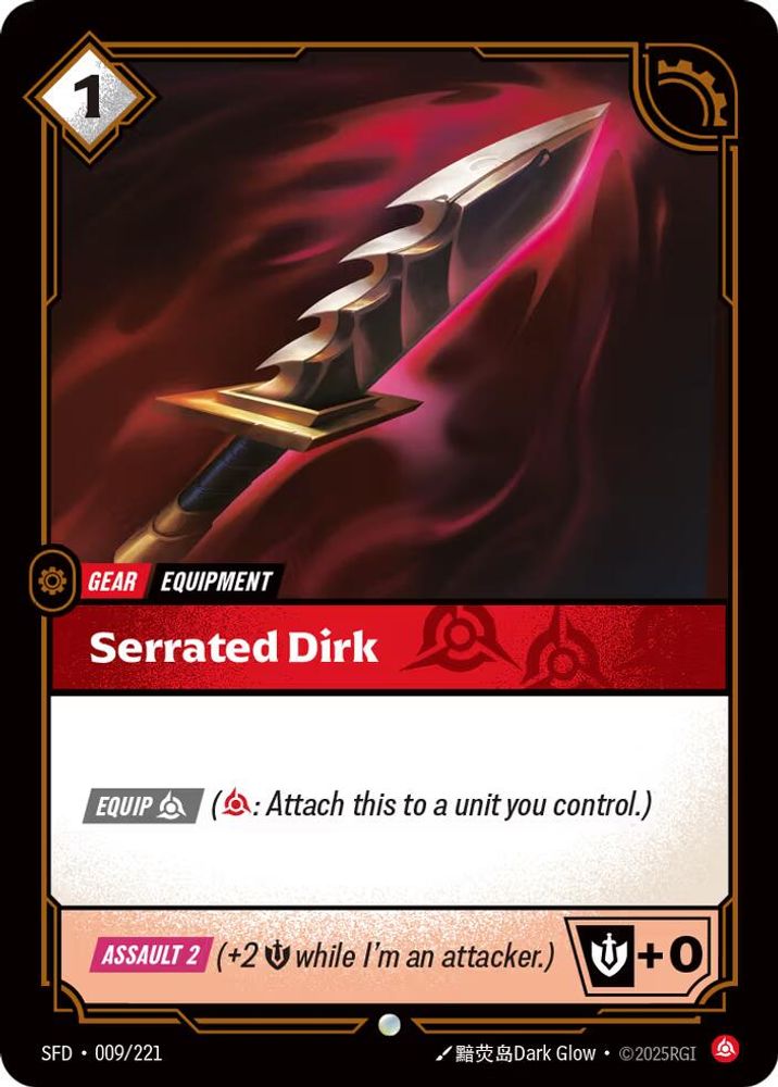 Serrated Dirk