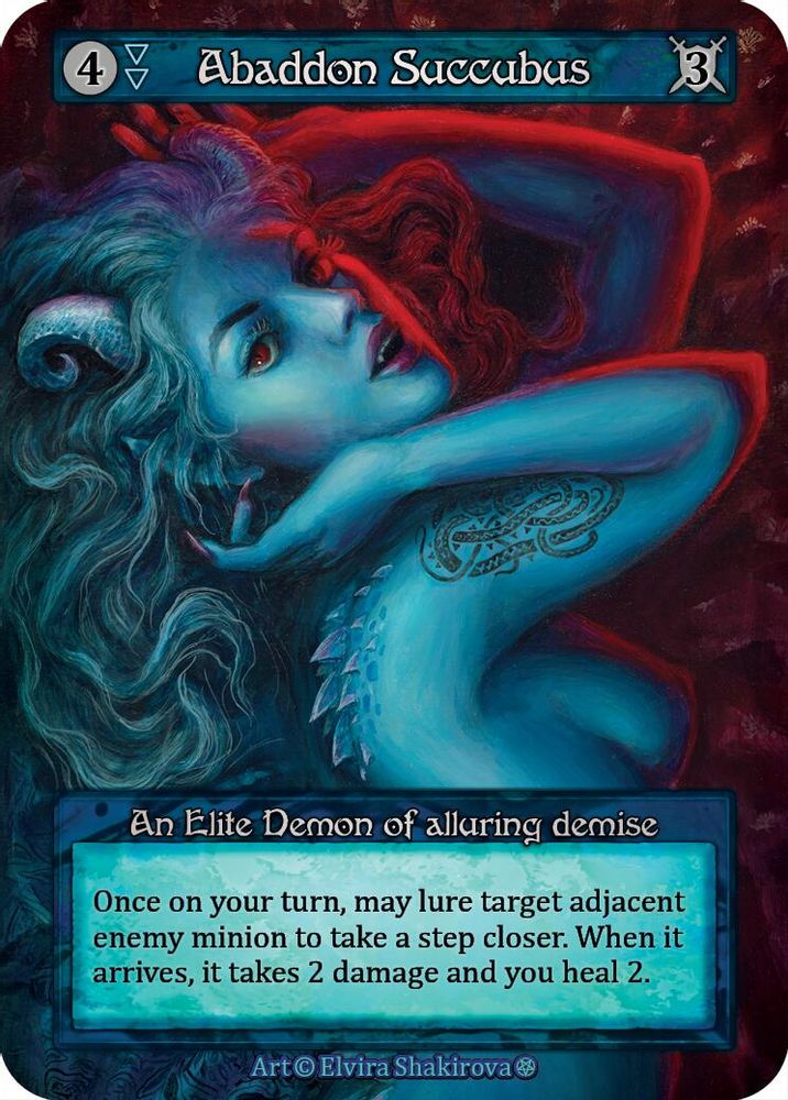 Abaddon Succubus, Standard, front