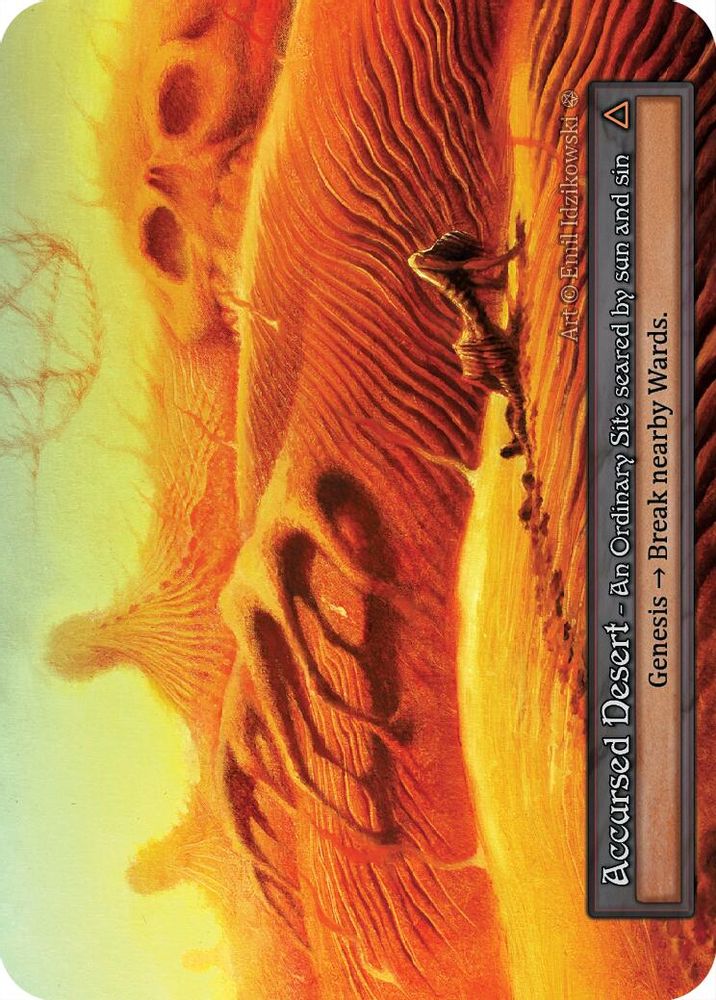Accursed Desert, Standard, front