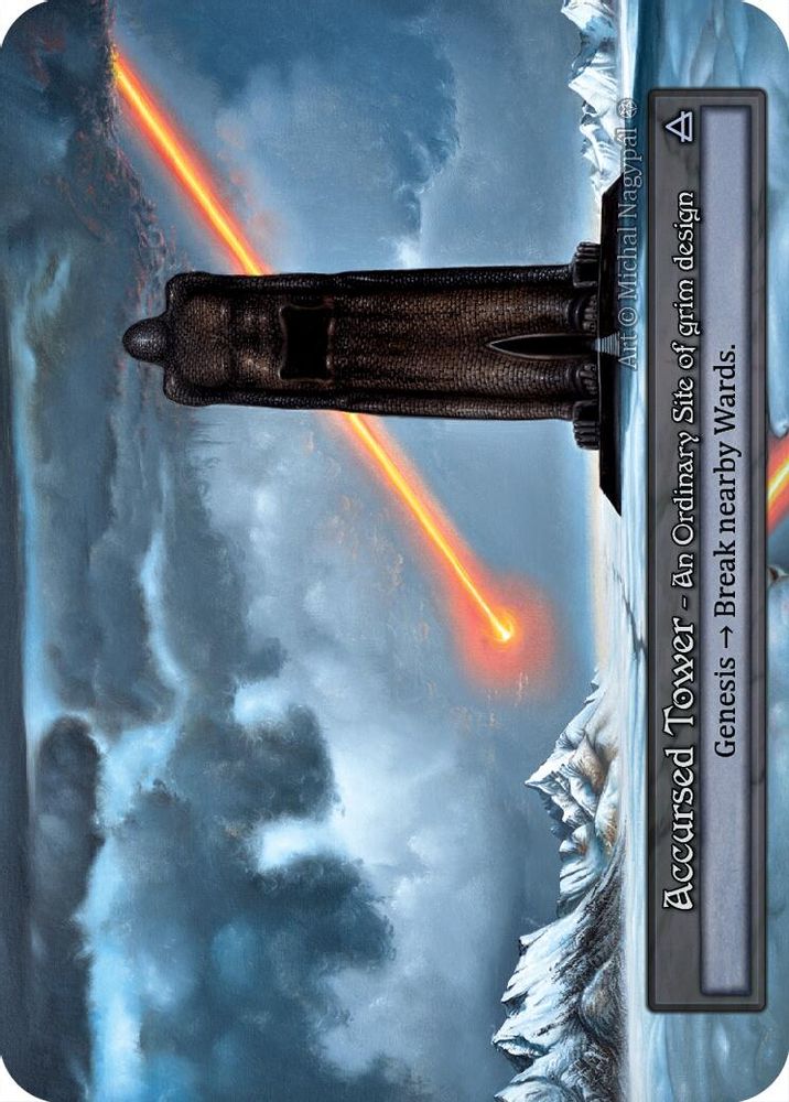 Accursed Tower, Standard, front