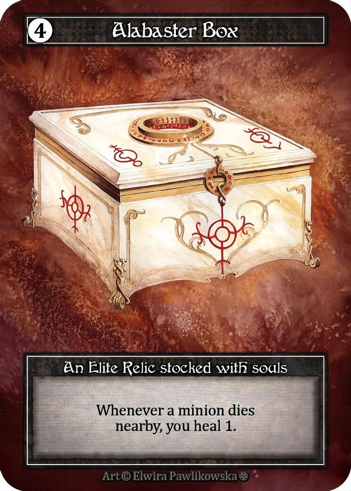 Alabaster Box (Foil), Foil, front