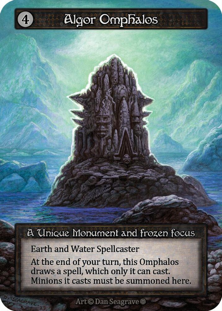 Algor Omphalos, Standard, front