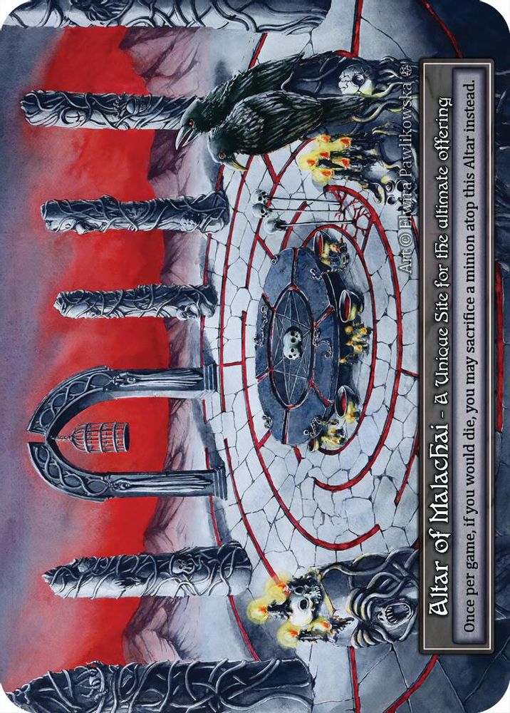 Altar of Malachai (Foil), Foil, front