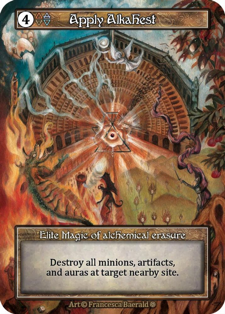 Apply Alkahest (Foil), Foil, front
