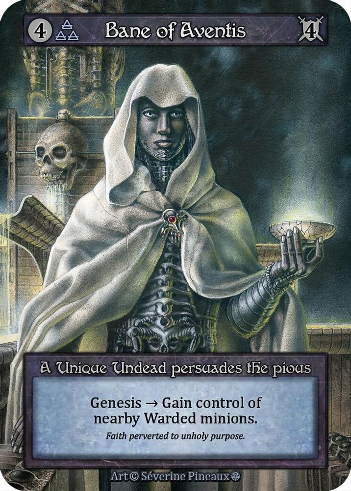 Bane of Aventis, Standard, front