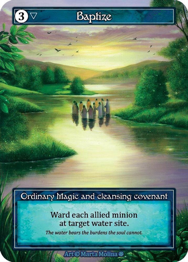 Baptize (Foil), Foil, front