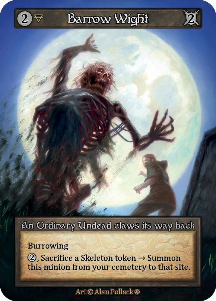 Barrow Wight, Standard, front