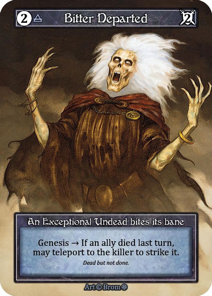 Bitter Departed (Foil), Foil, front