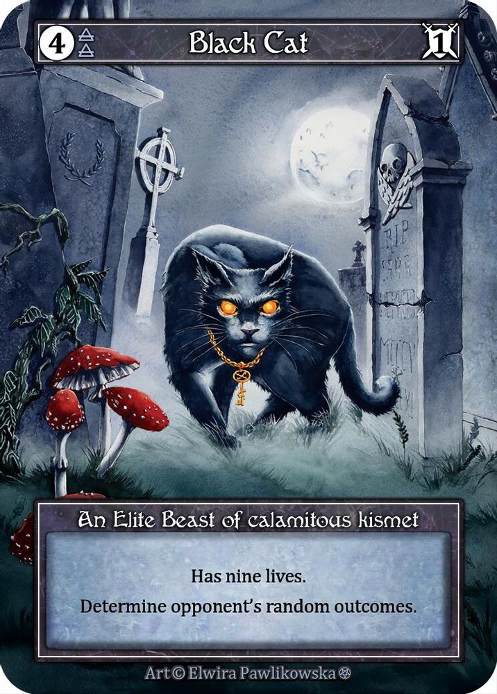 Black Cat (Foil), Foil, front