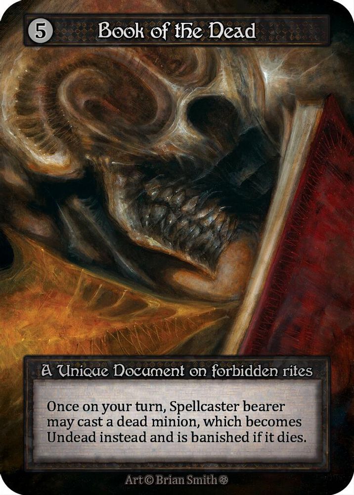 Book of the Dead, Standard, front