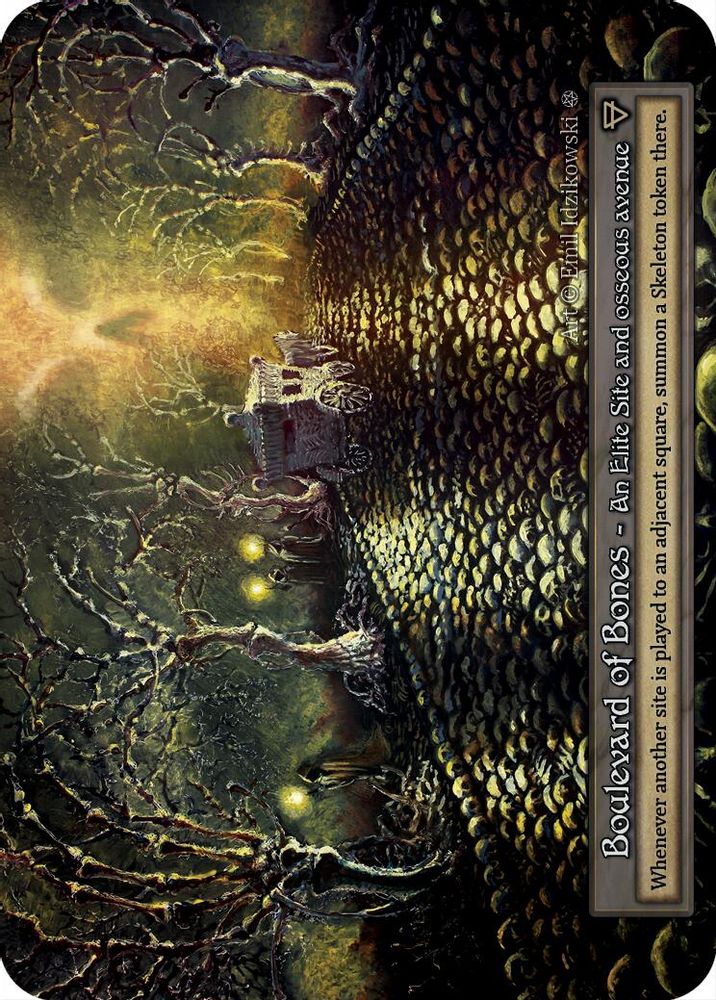 Boulevard of Bones, Standard, front