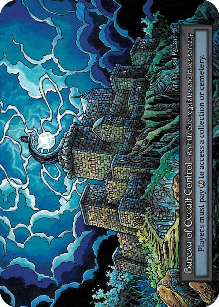 Bureau of Occult Control, Standard, front