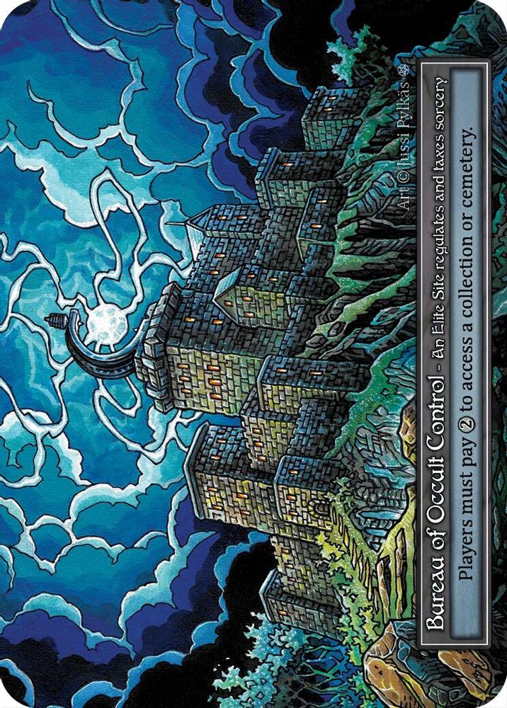 Bureau of Occult Control (Foil), Foil, front