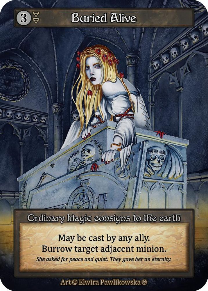 Buried Alive, Standard, front