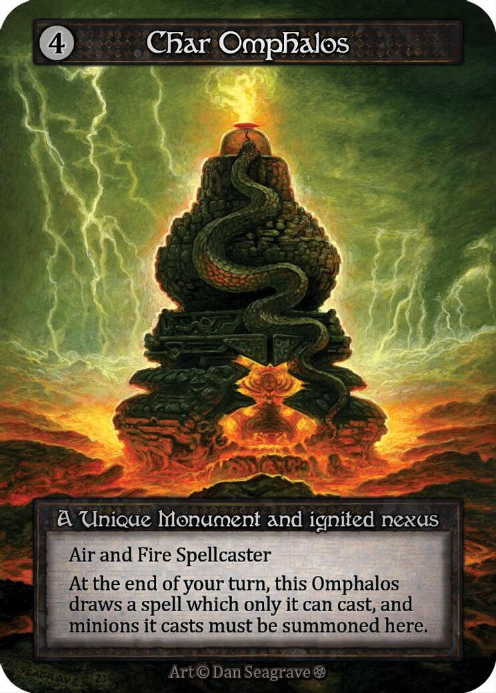 Char Omphalos, Standard, front
