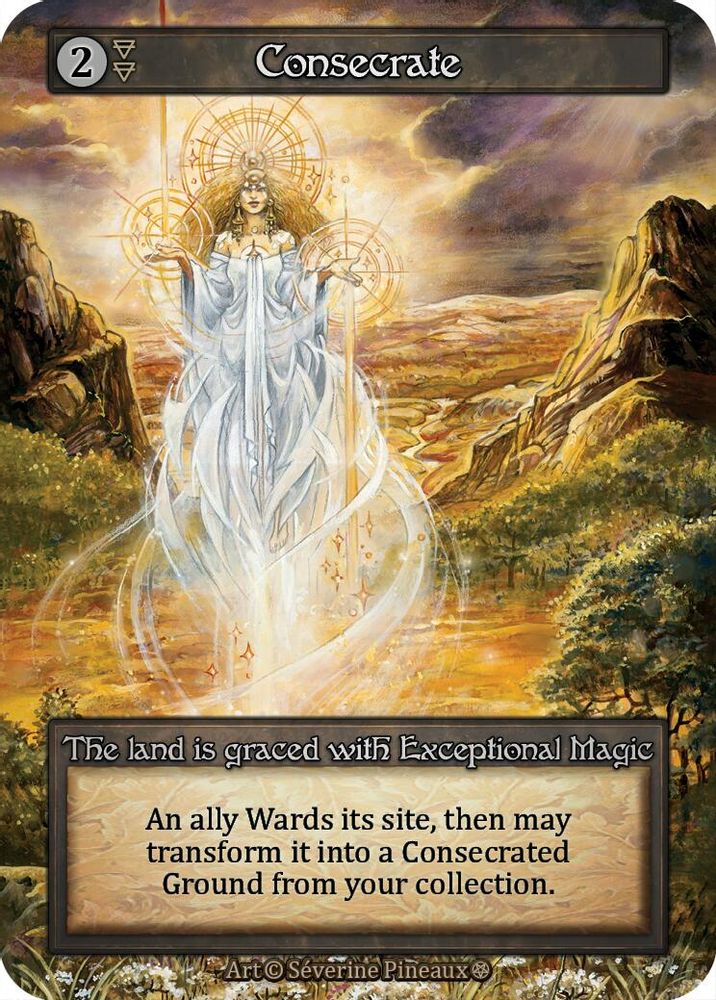 Consecrate, Standard, front
