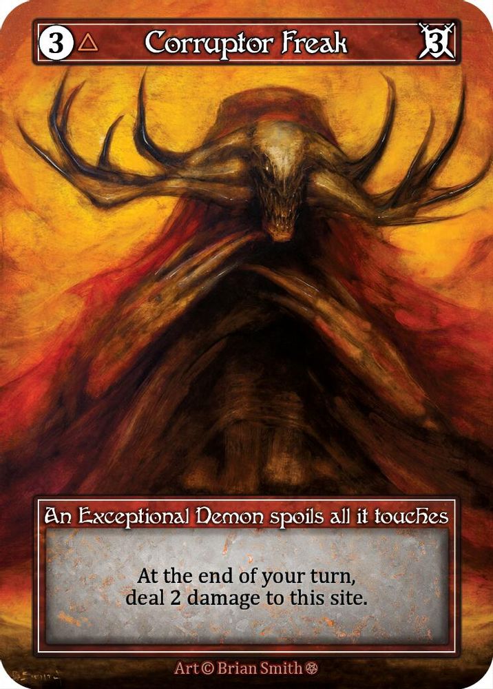 Corruptor Freak (Foil), Foil, front