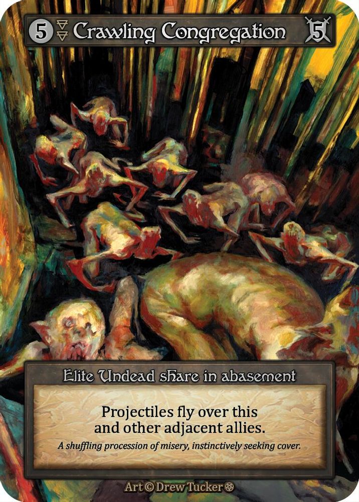 Crawling Congregation, Standard, front