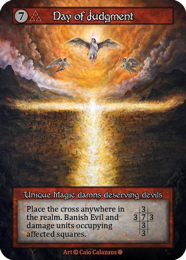 Day of Judgment, Standard, front