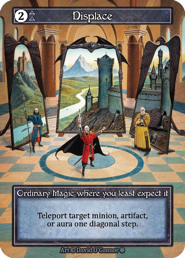 Displace (Foil), Foil, front