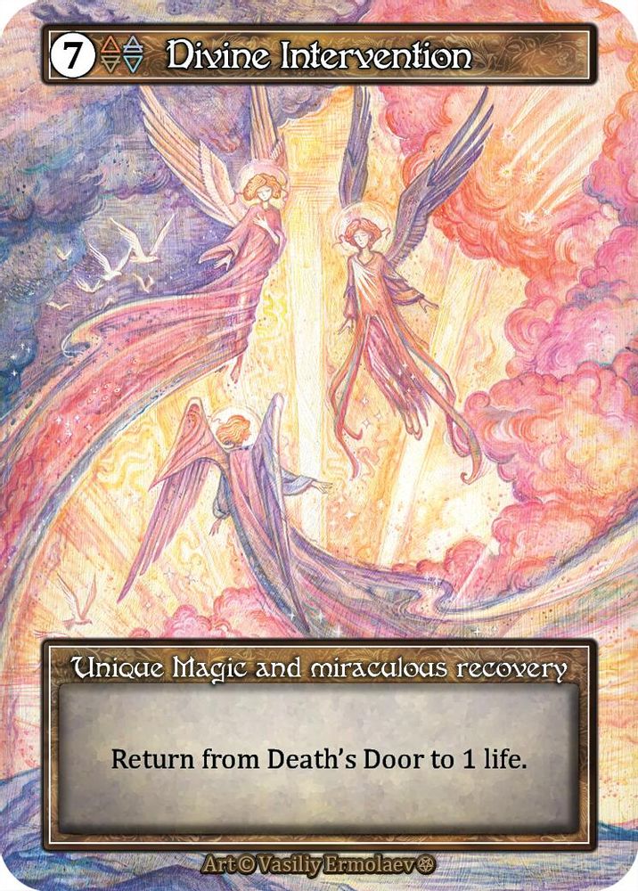 Divine Intervention (Foil), Foil, front