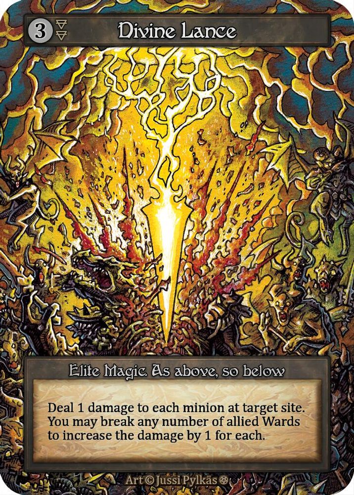 Divine Lance, Standard, front