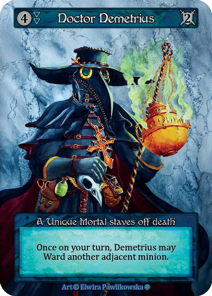 Doctor Demetrius, Standard, front
