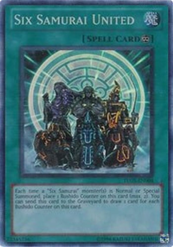 Six Samurai United, Unlimited, front
