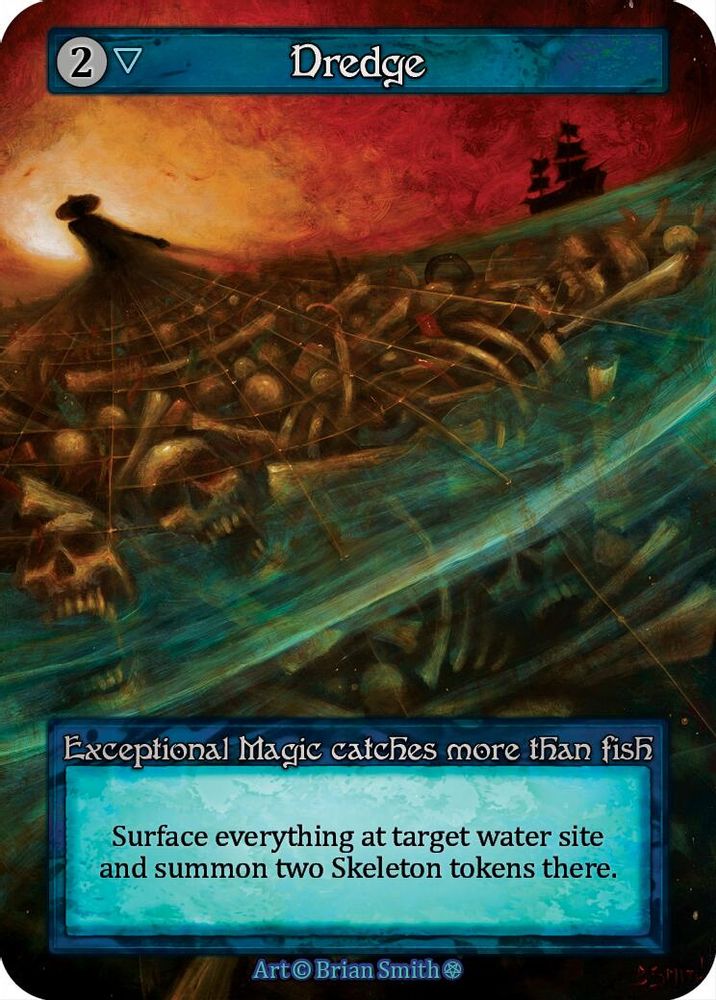 Dredge, Standard, front
