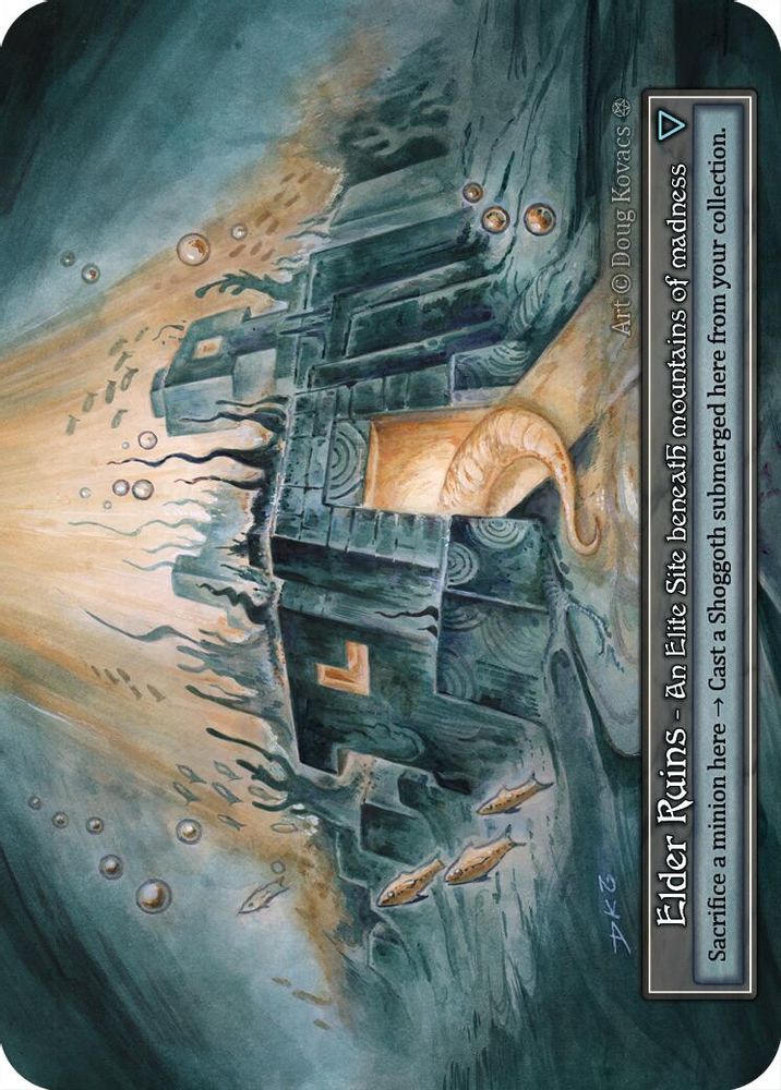 Elder Ruins (Foil), Foil, front