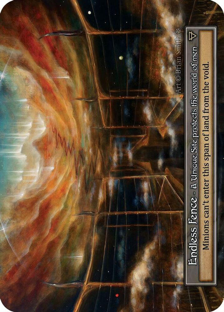 Endless Fence (Foil), Foil, front