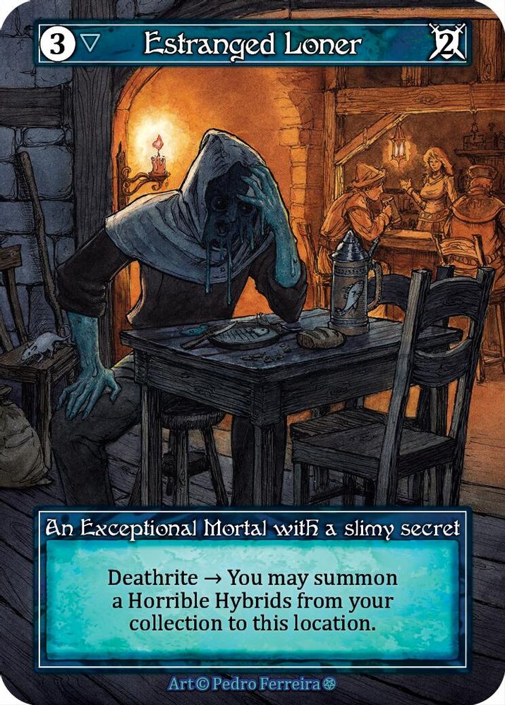 Estranged Loner (Foil), Foil, front