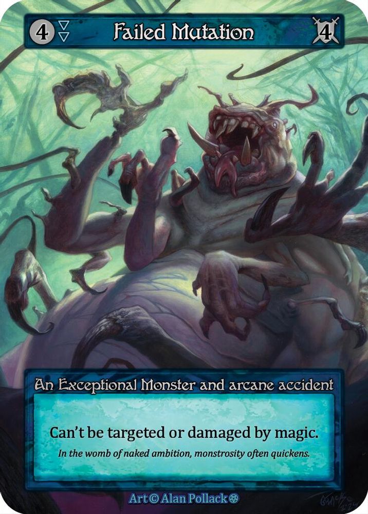 Failed Mutation, Standard, front