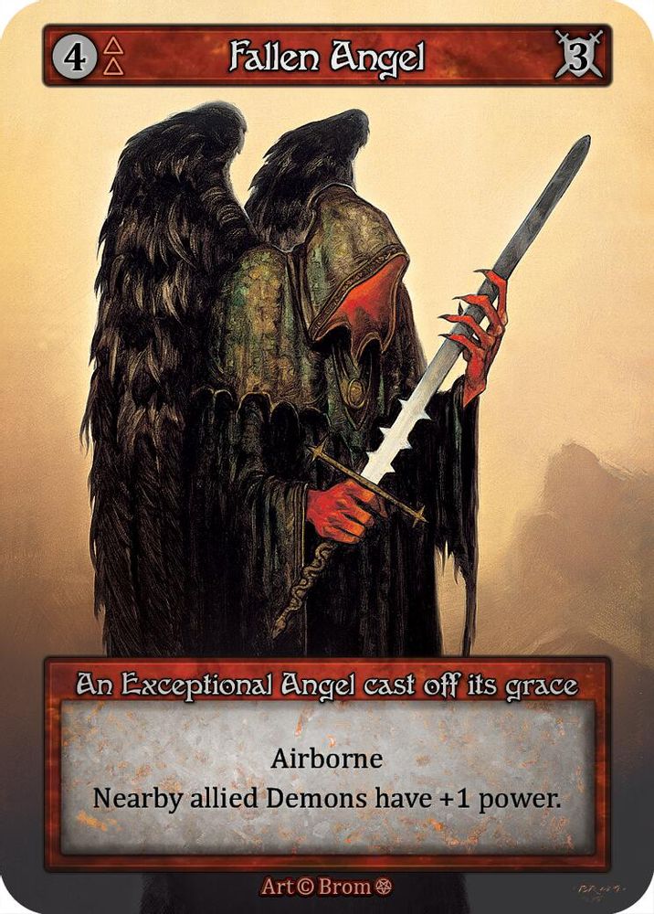 Fallen Angel, Standard, front