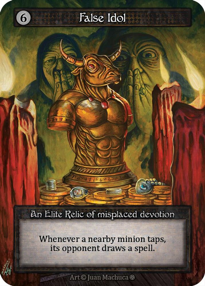 False Idol, Standard, front