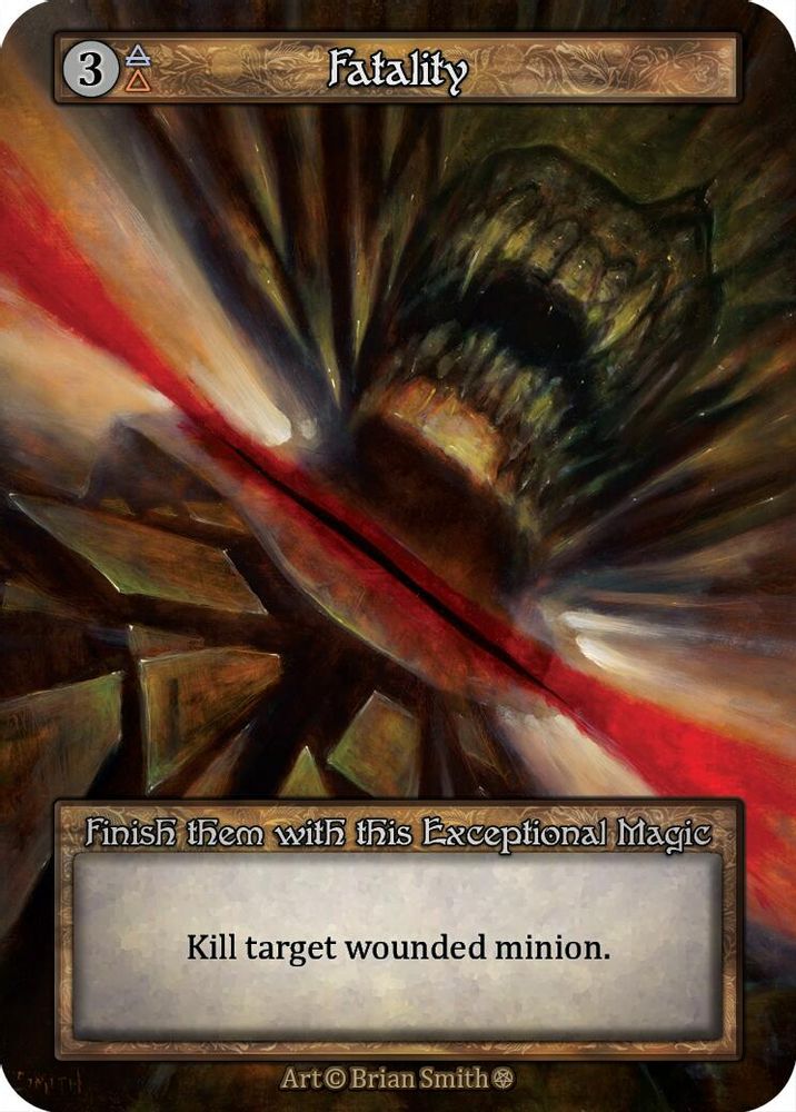 Fatality, Standard, front