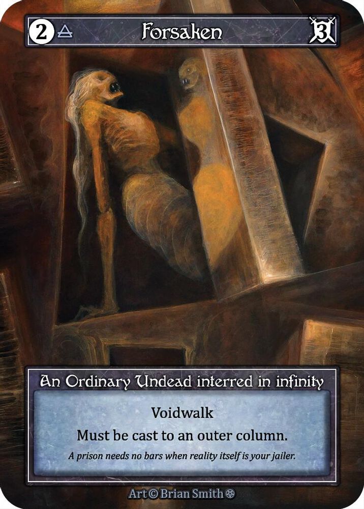 Forsaken (Foil), Foil, front