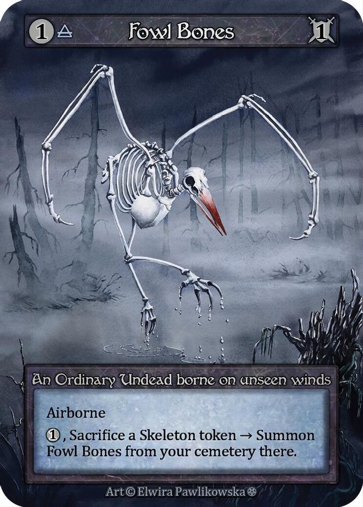 Fowl Bones, Standard, front