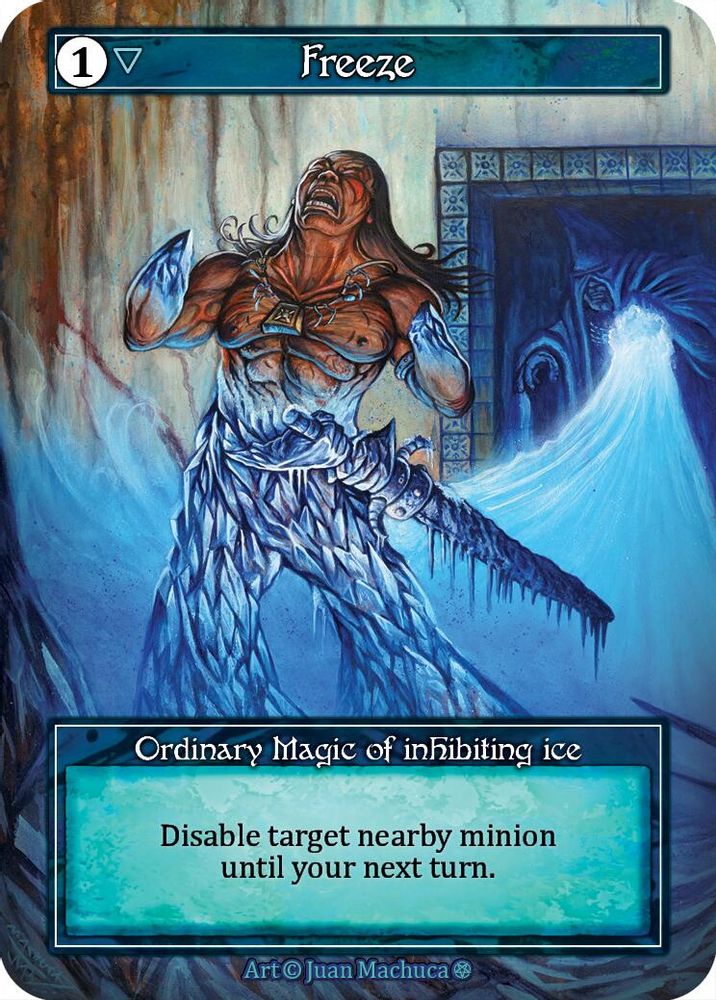 Freeze (Foil), Foil, front
