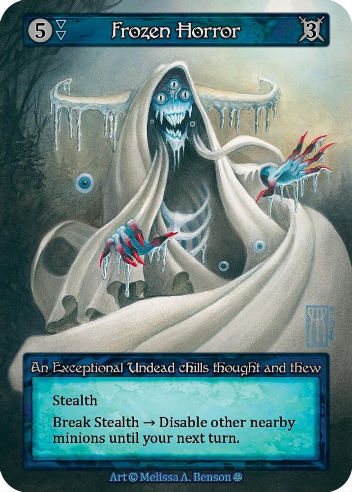 Frozen Horror, Standard, front